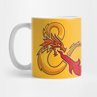 D&D Gold Dragon Mug
